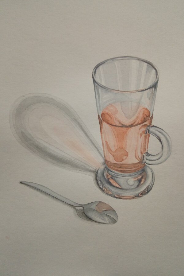 Laura Pavelková, Studie - čaj, vyvolávací cena 500,-